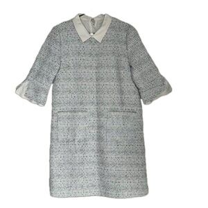 Rumere Tweed Wool Blend Dress